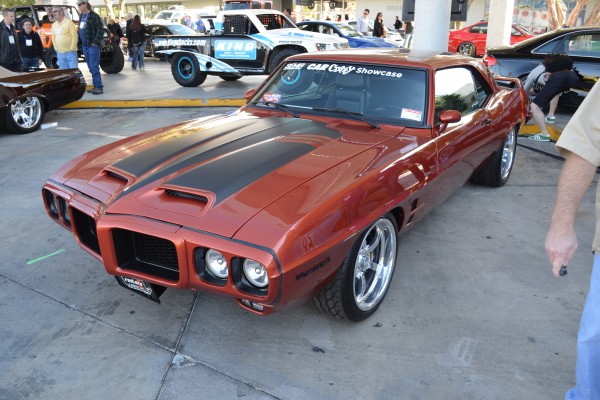 pro touring 1969 Pontiac firebird at SEMA 2013