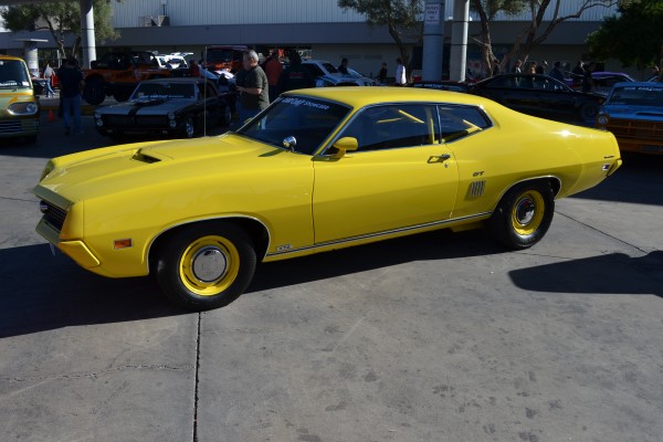 Ford Torino GT Pro Touring Restomod displayed at SEMA 2013