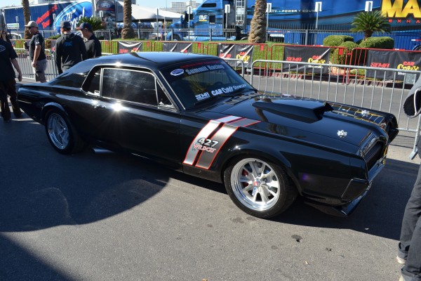 pro touring mercury cougar restomod displayed at SEMA 2013