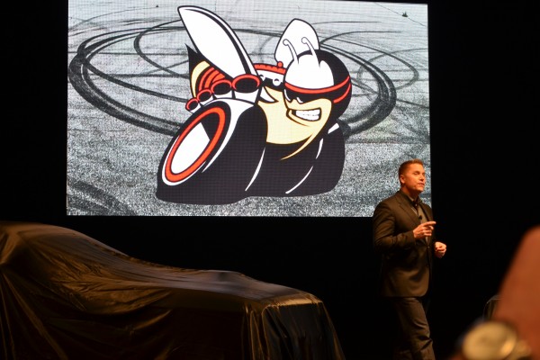 rumble bee at dodge press event