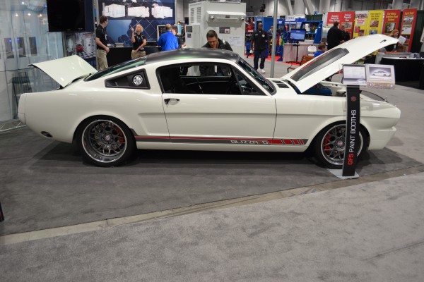 ford mustang fastback restomod displayed at SEMA 2013