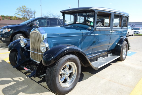 1927 Willys Overland Sedan Hot Rod, driver side