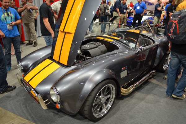 shelby cobra roadster displayed at SEMA 2013