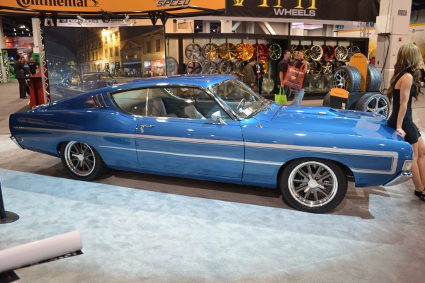 ford torino gt show car at SEMA 2013