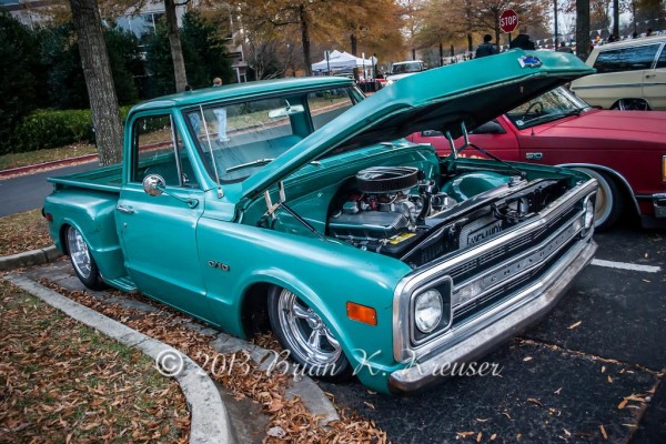vintage chevy c10 pickup truck lowrider