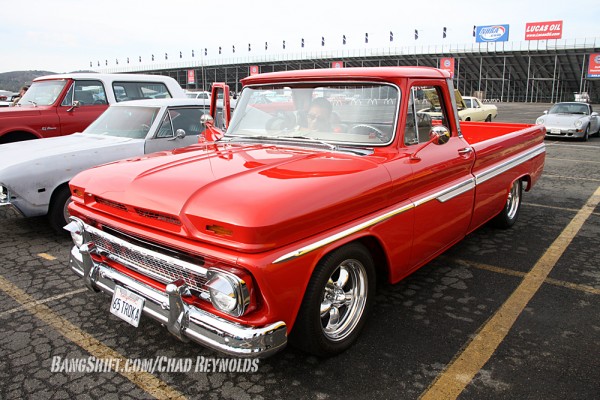 vintage custom 1965 chevy C10 truck
