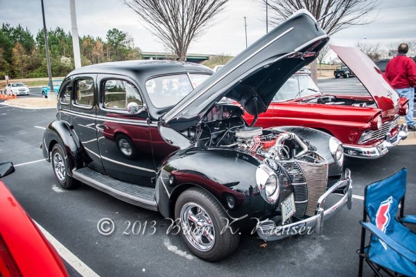 vintage prewar hot rod sedan