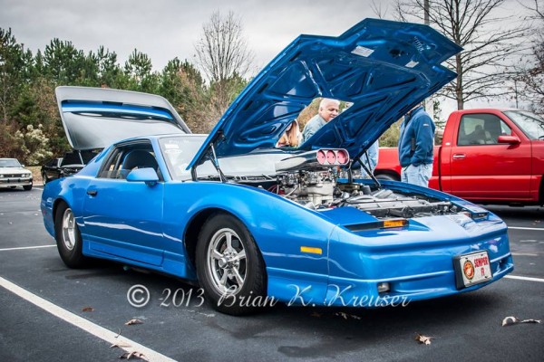 pro street style third gen Pontiac firebird drag car