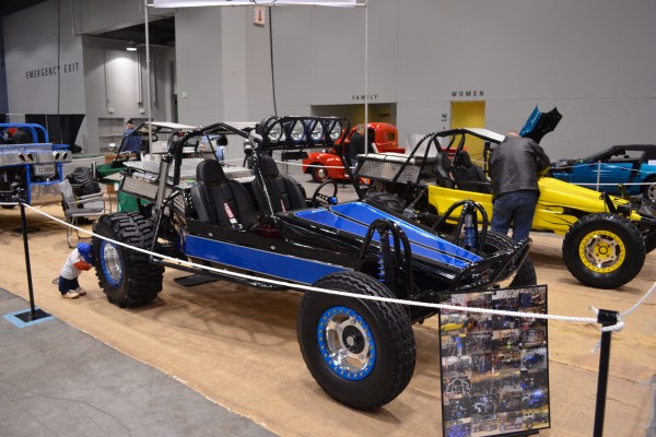 Custom sand rail style dune buggy hoppers