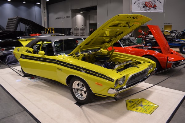 1972 Dodge Challenger R/T At Indoor Car Show