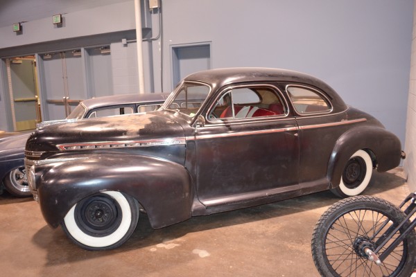 vintage prewar coupe from the 1930s