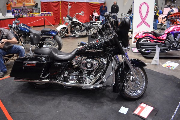 Harley Davidson v-twin motorcycle