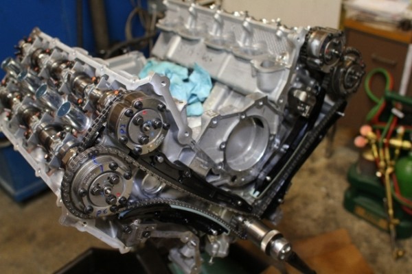 ford coyote cam chain routing