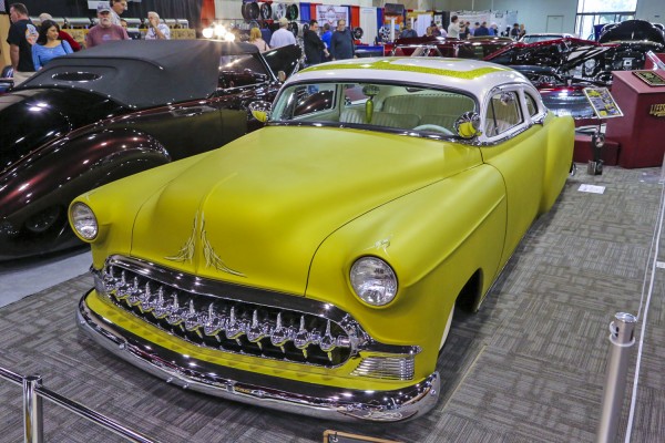 postwar gm lowered hot rod coupe