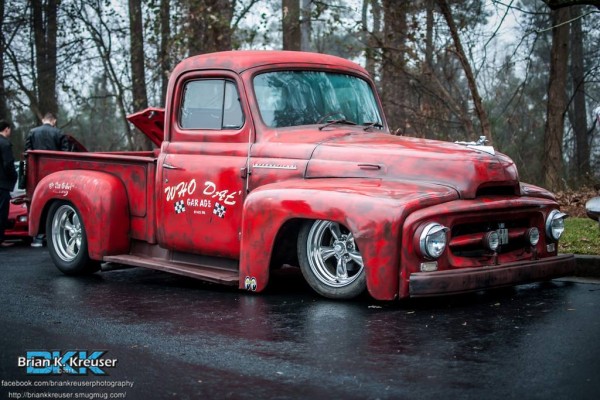 Vintage international pickup truck