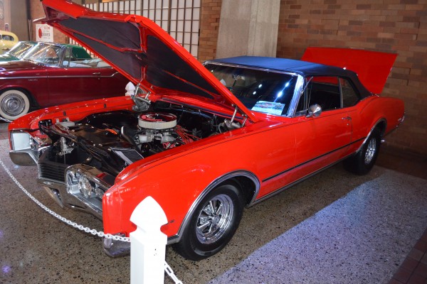vintage olds cutlass convertible with cragar s/s wheels