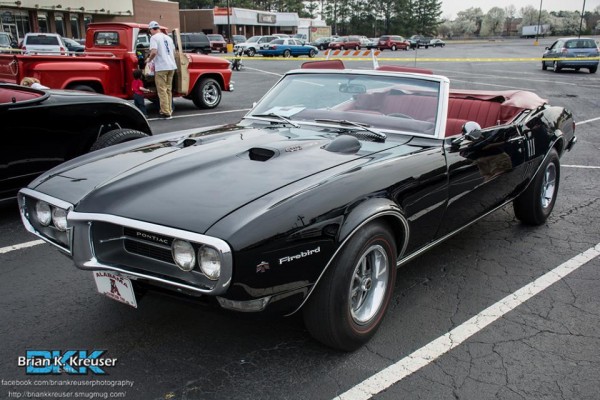 black 1968 pontiac firebird convertible 400