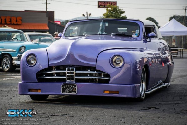 Vintage mercury custom lowrider hot rod
