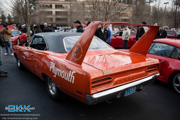 orange 1970 plymouth superbird