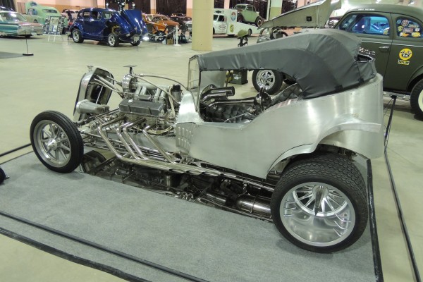 wild custom t bucket hot rod roadster
