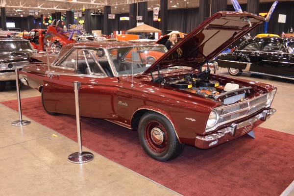 1965 plymouth satellite 426 super commando v8 with cross ram intake