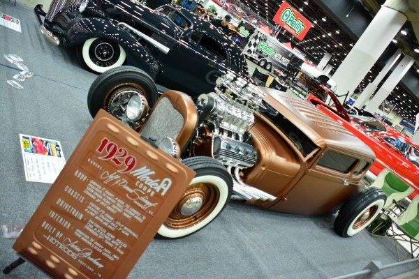 supercharged 1929 ford model a hotrod coupe