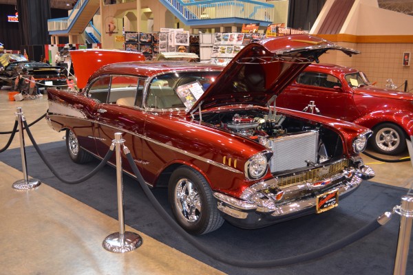 1957 chevy bel air custom hot rod