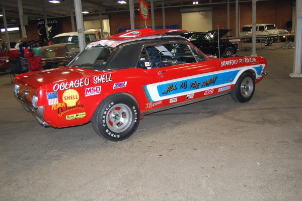 ford mustang notchback coupe nostalgia drag car