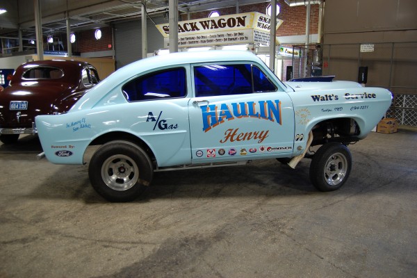 kaiser henry j nostalgia drag car
