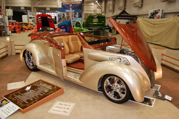 vintage custom ford roadster hot rod show car