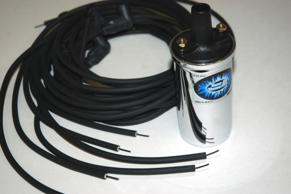 ignition wires and a flame thrower 3 ignition coil