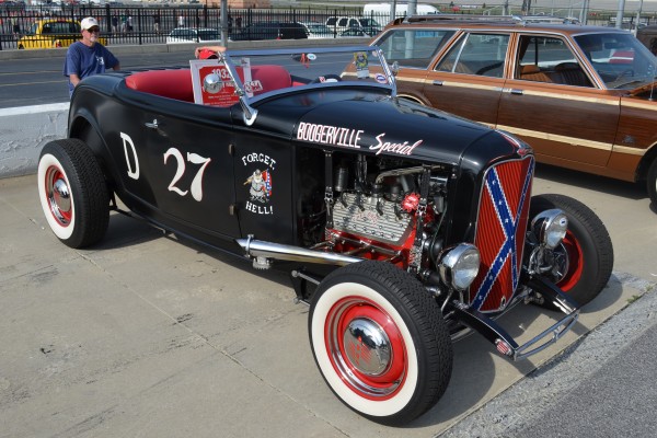 vintage ford flathead powered hot rod