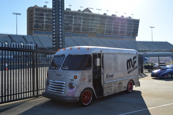 rutdlege wood's vintage chevy step van at motorama