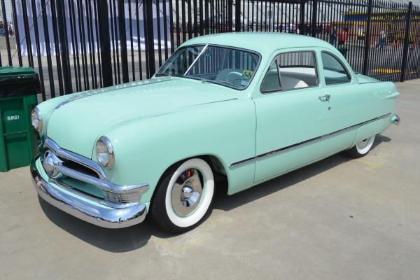 classic custom ford postwar shoebox coupe