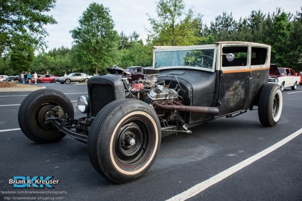 custom ford lowered rat rod