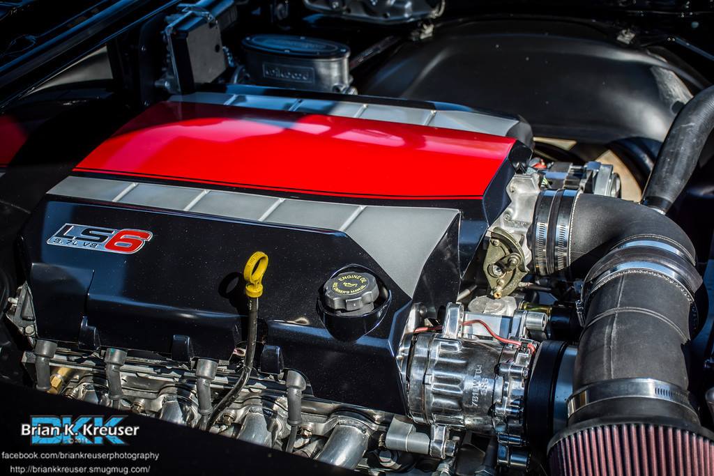 Ls6 engine in a classic car