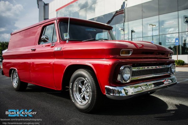 vintage chevy delivery panel truck