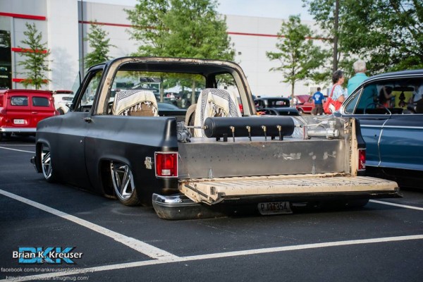 an air bagged lowered chevy k5 blazer