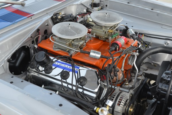 ramcharger race hemi 426 v8 with cross ram intake manifold