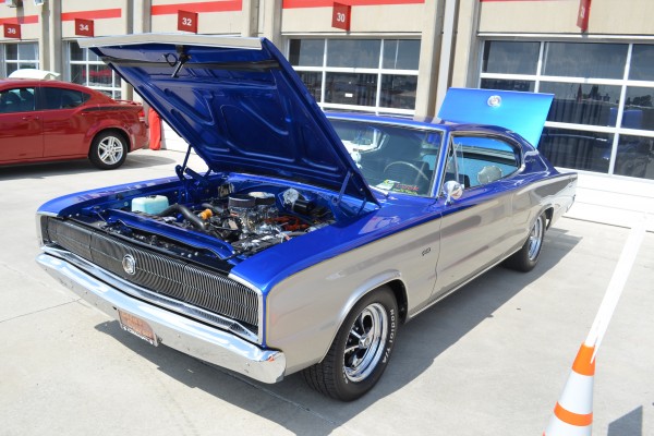 first gen dodge charger with custom paint, 1966