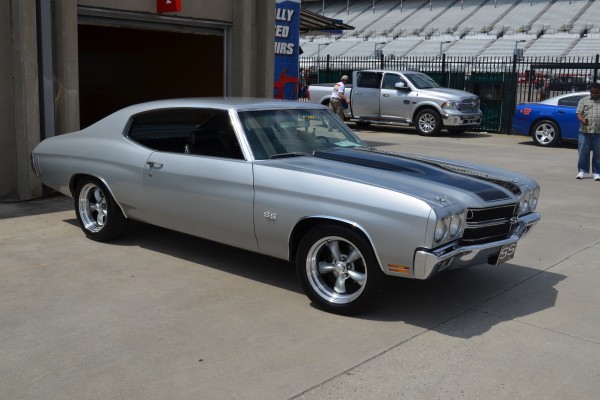 silver chevy chevelle ss