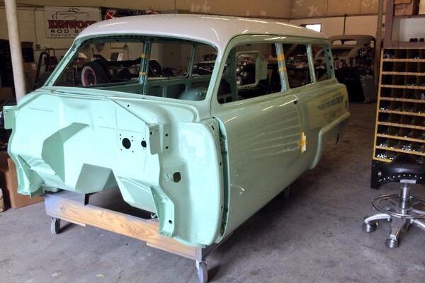 Rutledge wood plymouth suburban body on shop cart