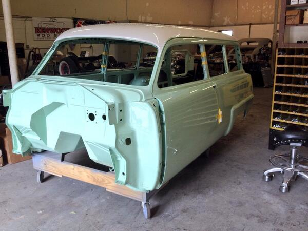 Rutledge wood plymouth suburban body on shop cart