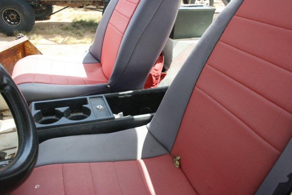 interior of a used jeep cj off roader