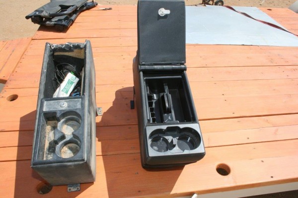 center consoles for a jeep cj prior to install