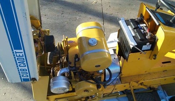 1968 International Cub Cadet Model 72 lawn tractor, kohler 7hp engine