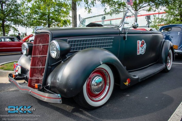 custom prewar hotrod convertible coupe