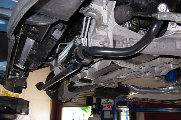 removing power steering rack form a c6 corvette