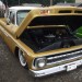 lowered custom gold 1965 chevy c10 pickup truck thumbnail
