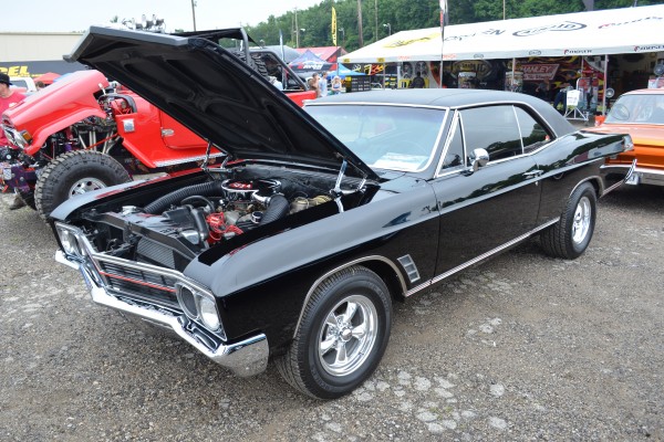 vintage 1960s era buick muscle car